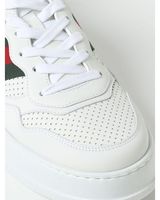 Zapatillas Gucci de hombre de color White