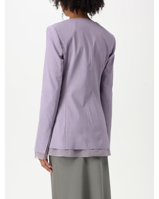 Pinko Purple Vneck Blazer