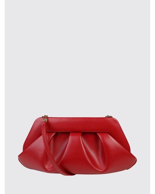 THEMOIRÈ Red Themoir&Egrave Bios Vegan Leather Clutch