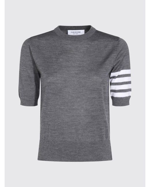 Thom Browne Gray Sweater