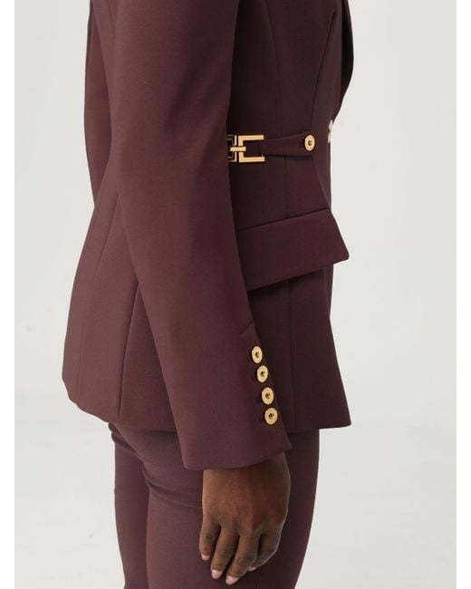 Elisabetta Franchi Red Blazer