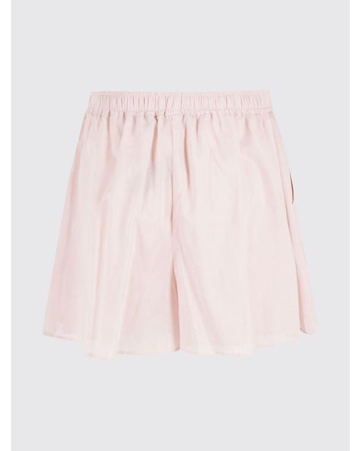 FEDERICA TOSI Pink Muslin Shorts