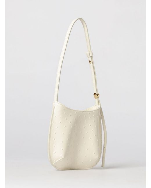 Jacquemus Natural Le Petit Bisou Embossed Leather Bag
