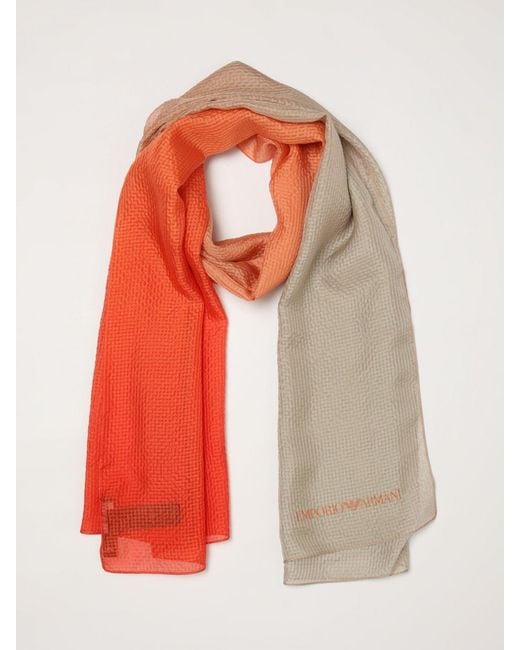 Emporio Armani Natural Scarf