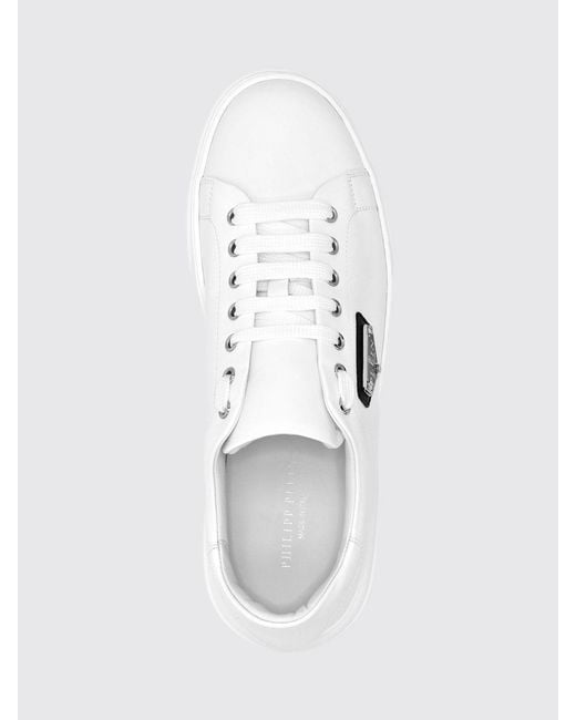 Philipp Plein White Trainers for men