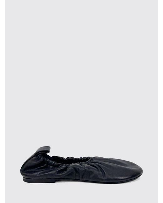 Jil Sander White Ballet Flat