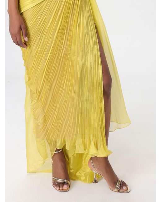Vestido Maria Lucia Hohan de color Yellow
