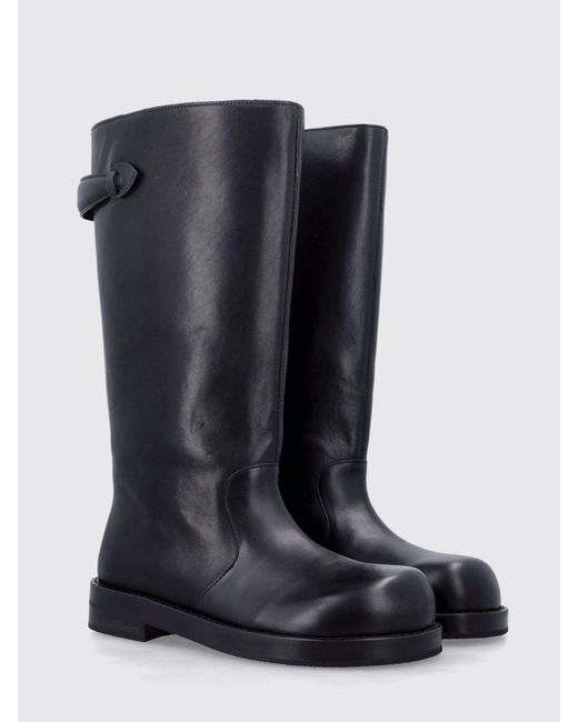 Acne Blue Boots