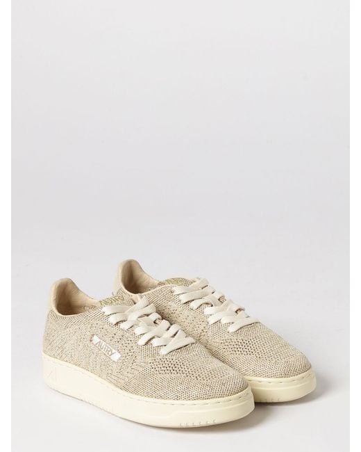Autry Natural Medalist Easeknit Crochet Knit Sneakers