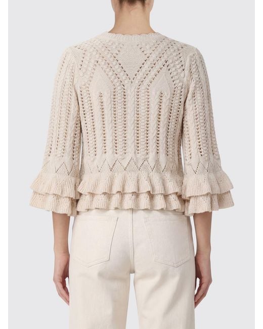 Isabel Marant Natural Knit Top