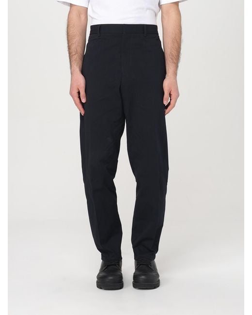 Jil Sander Blue Trousers for men