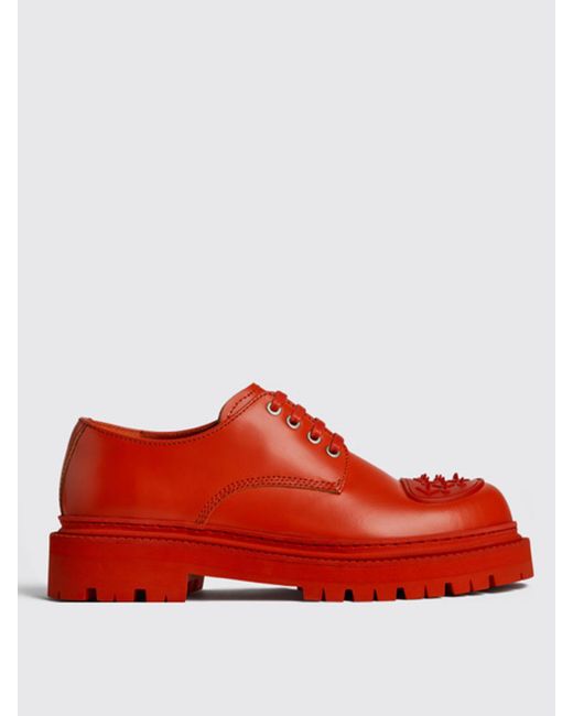 CAMPERLAB Brogue Shoes in Red for Men - Lyst