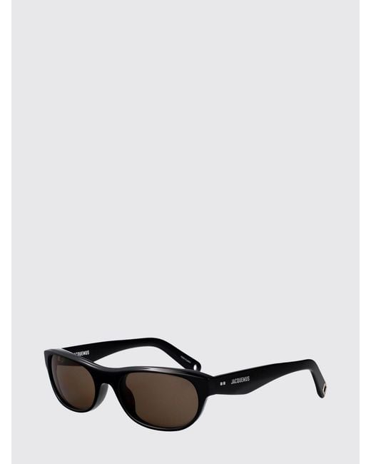 Jacquemus Black Acetate Sunglasses for men