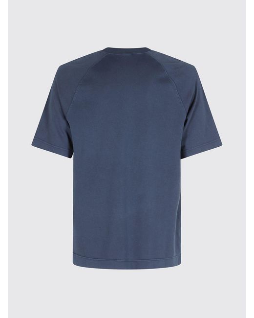 Circolo 1901 Blue Short-Sleeved Pure Cotton Crew Neck T-Shirt for men