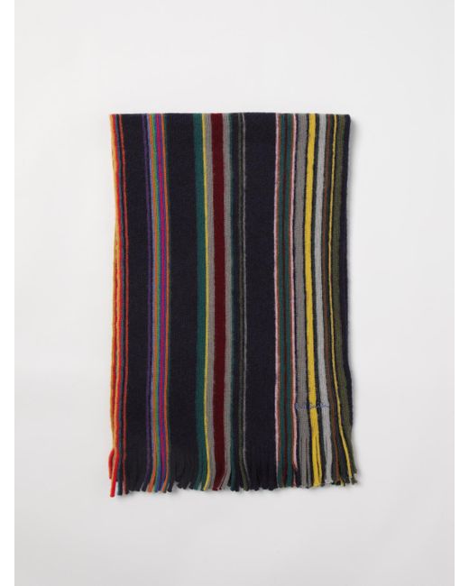 Sciarpa di Paul Smith in Black da Uomo