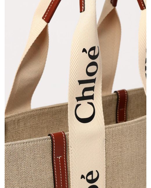 Chloé Natural Handtasche Damen