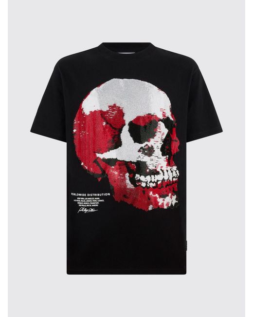 Philipp Plein Red T-Shirt for men