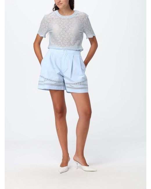 Ermanno Scervino Blue Shorts