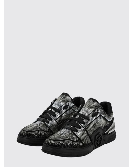Philipp Plein Black Sneakers for men