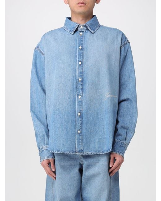 Camicia Simon di Jacquemus in Blue da Uomo