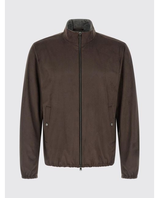 Herno Brown Jacket for men