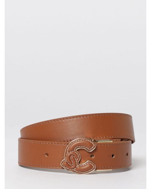 Coccinelle Brown Leather Belt