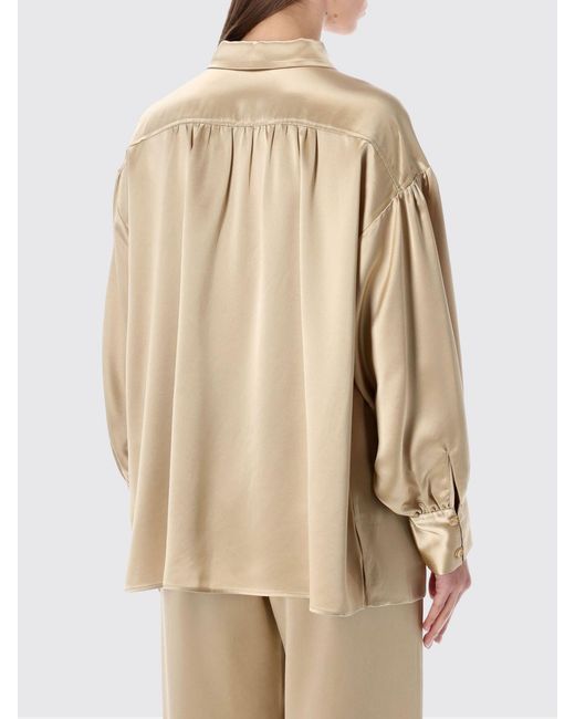 By Malene Birger Natural Satin Shirt