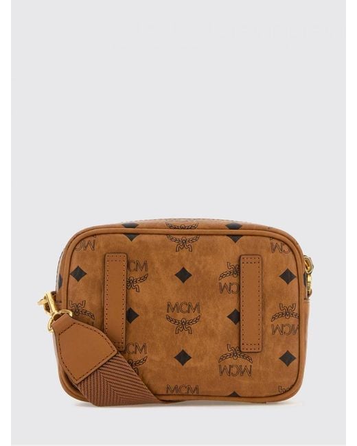 MCM Brown Aren Bag