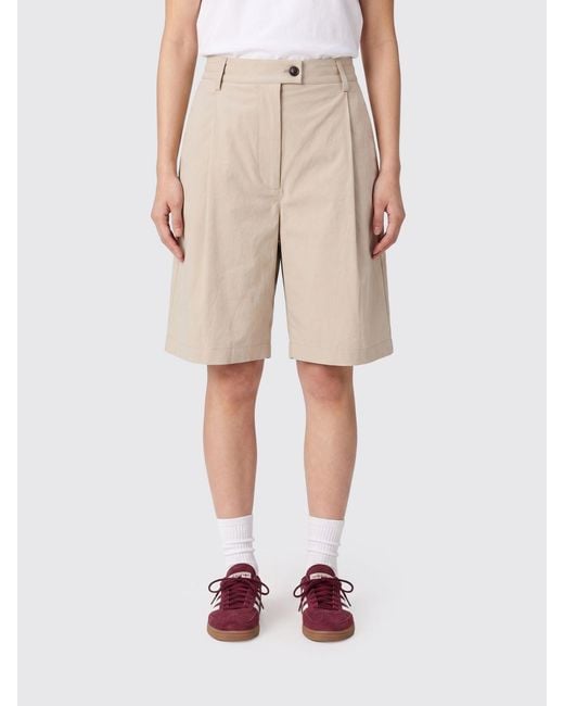 Save The Duck Natural Twill Bermuda Shorts