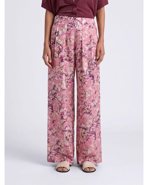 Momoní Pink MomonÌ Palazzo Trousers