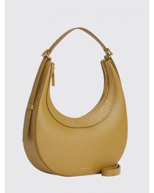 Coccinelle Metallic Whisper Mini Grained Leather Bag