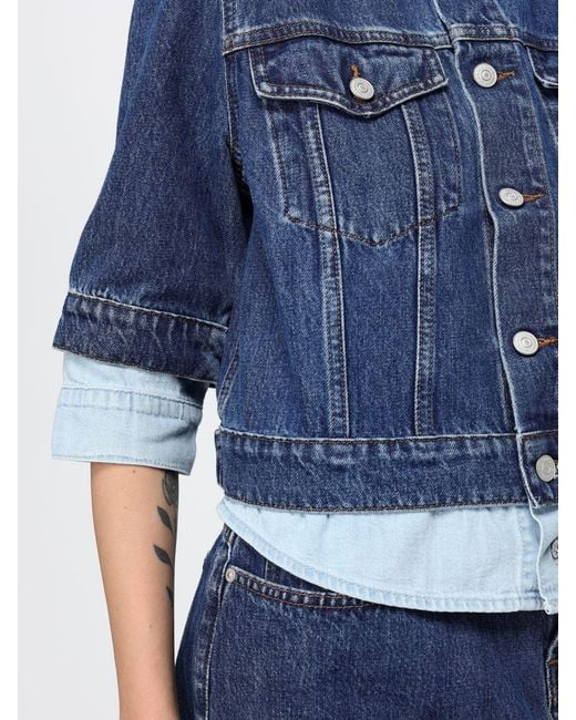 7 For All Mankind Blue Jacket