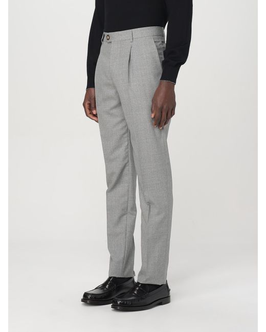 Pantalone di Brunello Cucinelli in Gray da Uomo