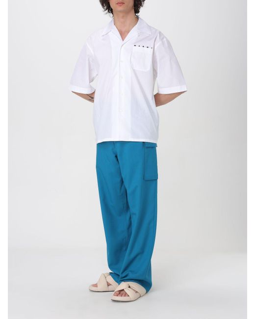 Pantalon Marni pour homme en coloris Blue