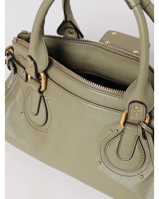 Chloé Metallic Chlo&Eacute Paddington Ledertasche
