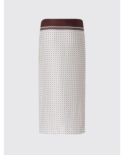 Pinko White Skirt