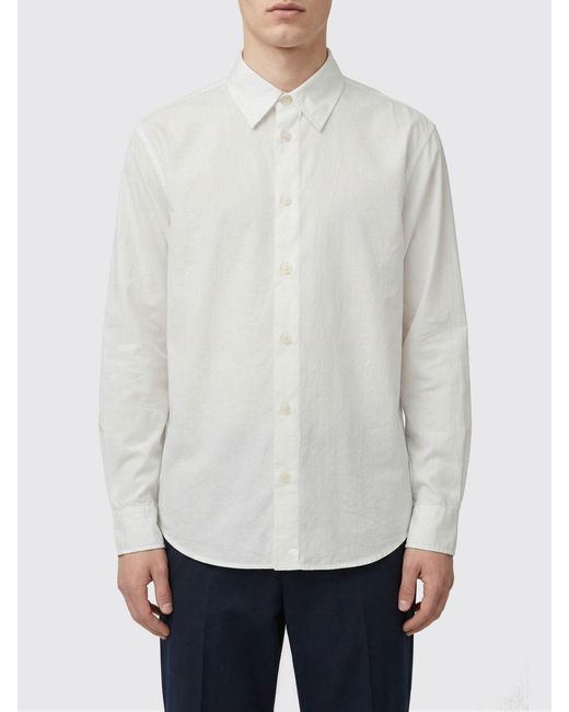 Our Legacy White Cotton Blend Shirt for men