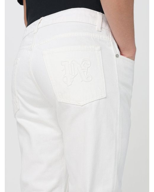 Palm Angels Jeans in White für Herren