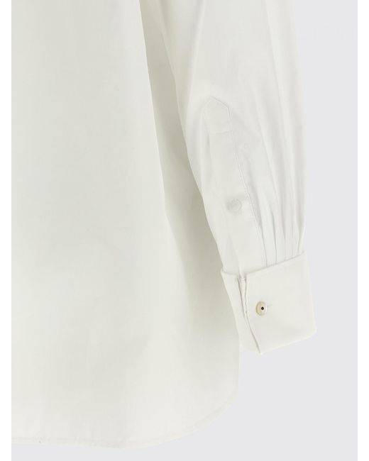 KENZO White Cotton Poplin Shirt