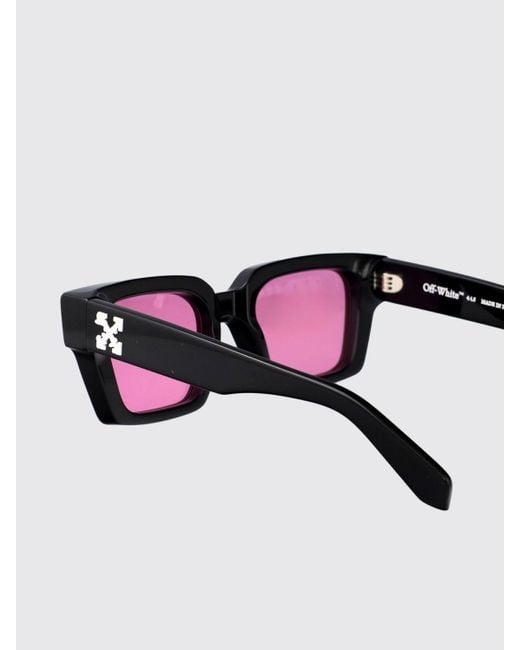 Off-White c/o Virgil Abloh Pink Oeri008C Acetate Sunglasses Virgil M for men