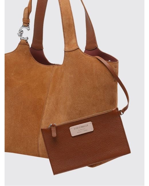 Coccinelle Brown C-Easy Suede Bag