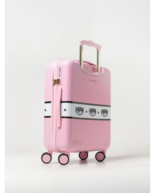 Chiara Ferragni Pink Travel Case
