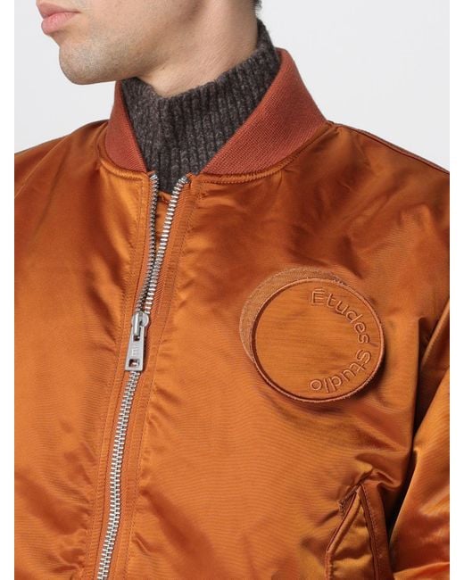 Etudes Studio Mantel Herren Études in Orange für Herren