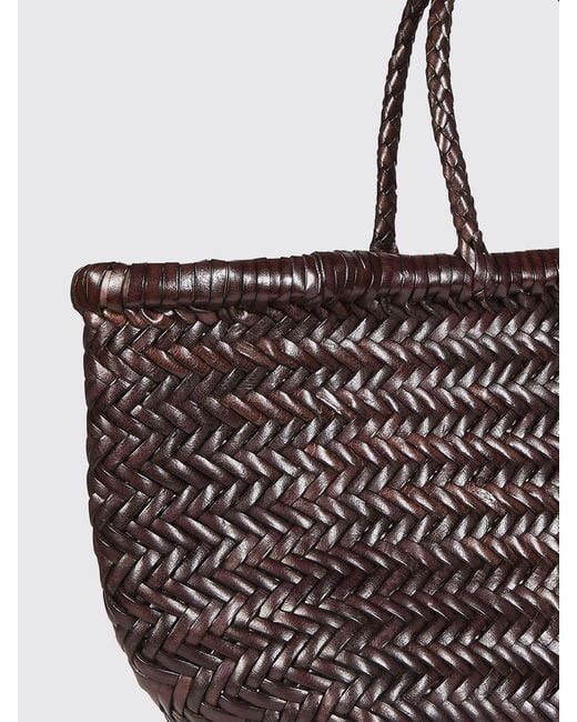 Dragon Diffusion Brown Triple Jump Small Bamboo Bag