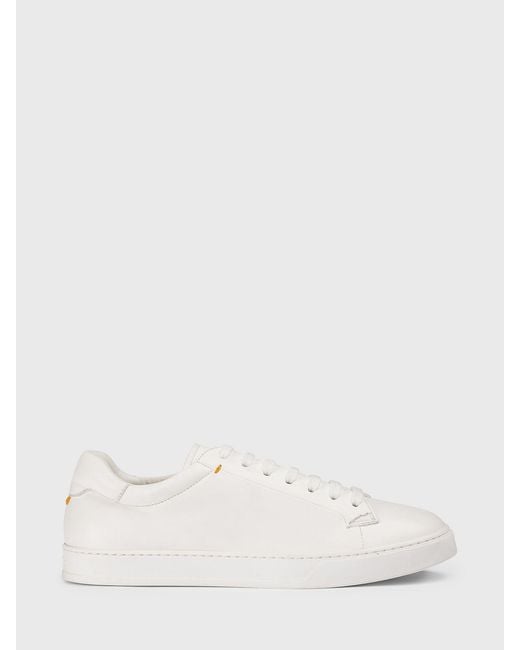 Doucal's Natural Leather Sneakers for men