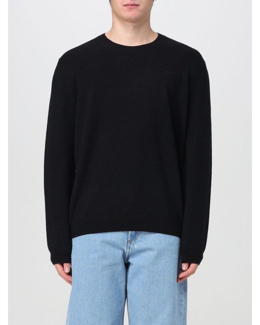 A.P.C. Black Sweater for men