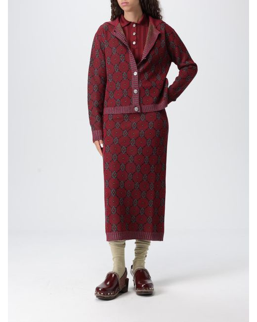 Cardigan Femme Etro en coloris Red