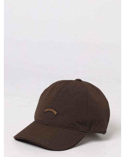 Paul & Shark Brown Paul &Amp Shark Hat for men