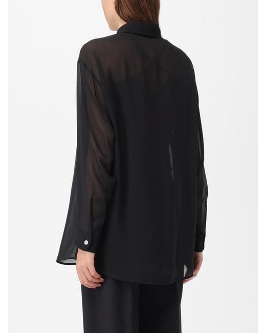 Erika Cavallini Semi Couture Black Shirt