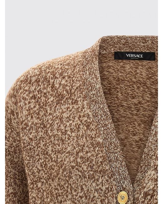 Versace Brown Cardigan